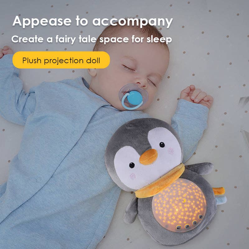 Star Projector with Music - Starry Sky Penguin