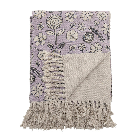 Salli Purple Throw