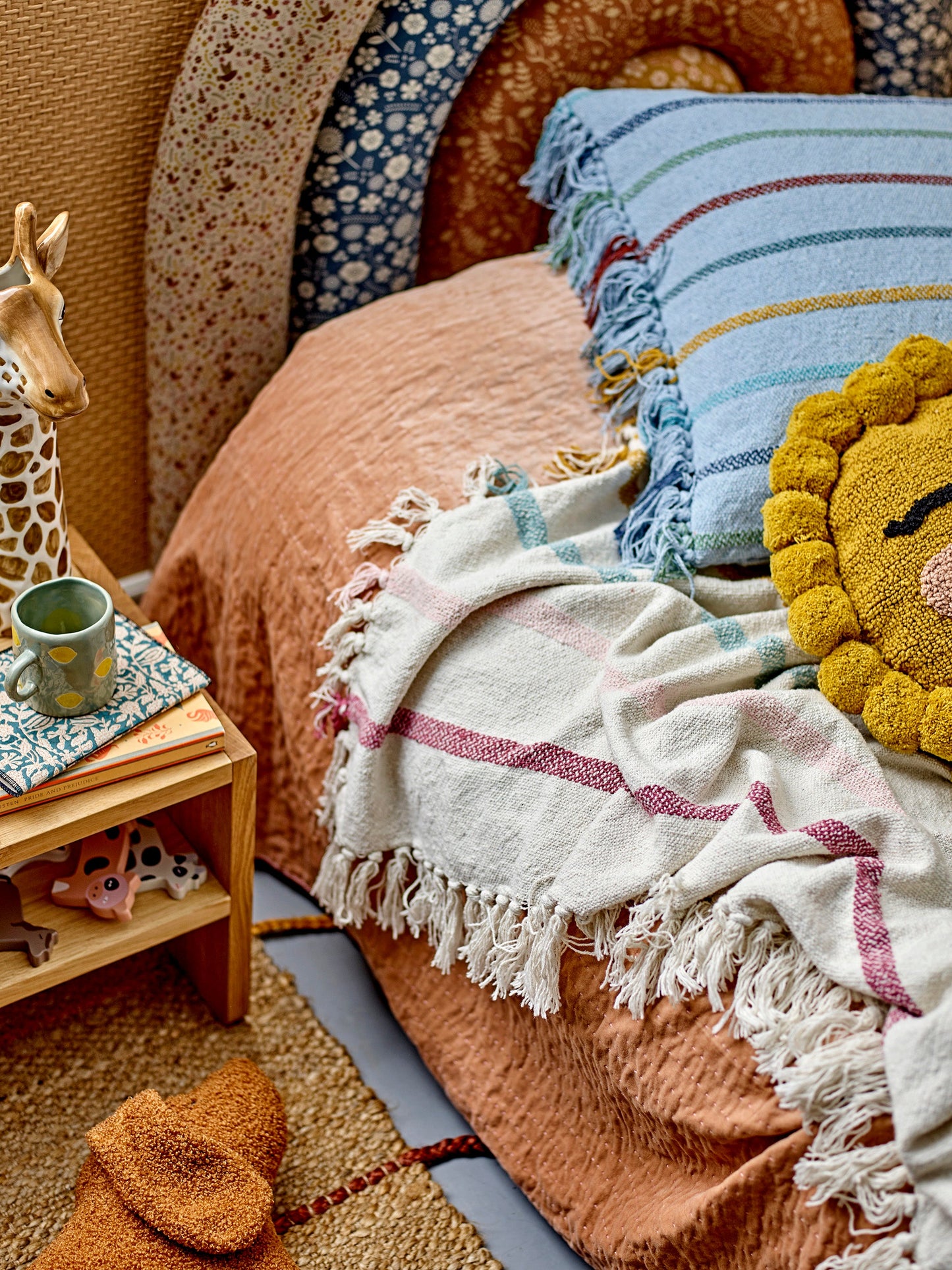 Frey Cushion Blue