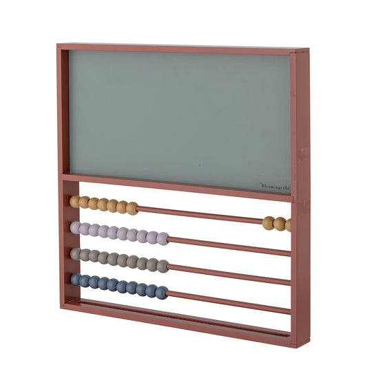 The Marcello Abacus from Bloomingville Mini in classic soft retro colors creates space for immersion and learning - or good role-playing This product is FSC® certified.