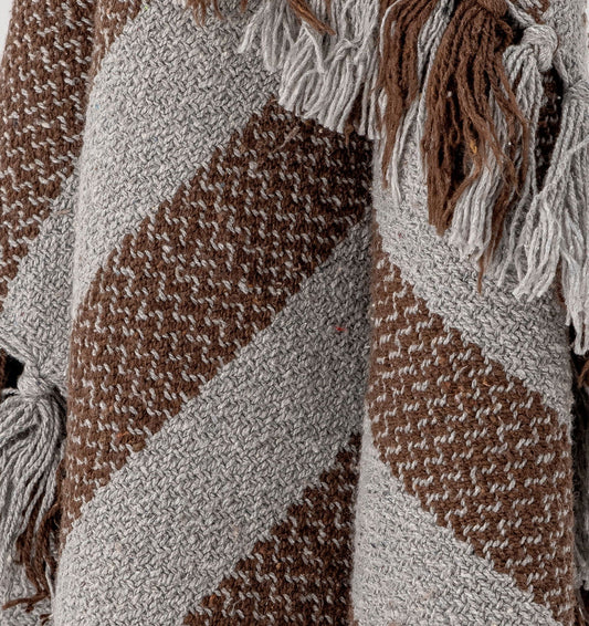 Brown Naan Throw (only 2 left!) - Generosa Home & Living - -