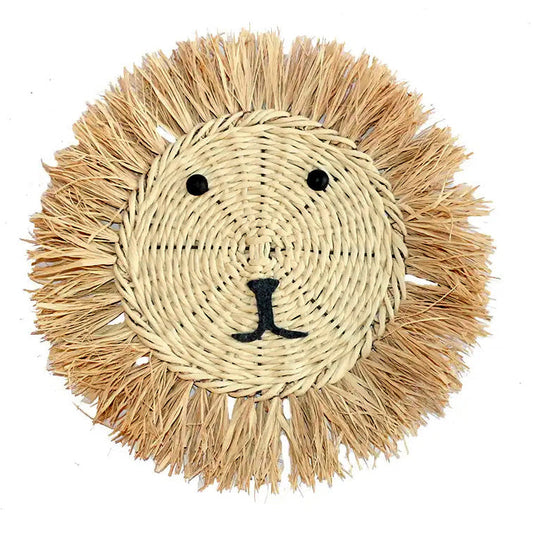 Lion Wall Hanging- Grass freeshipping - Generosa