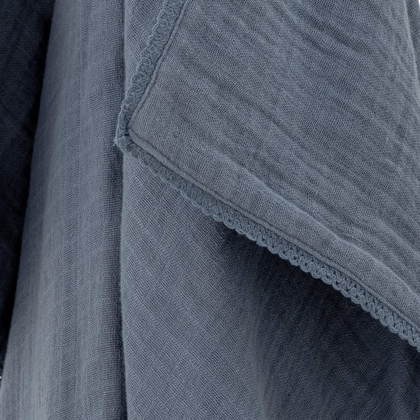 Muslin Blanket - Blue, Cotton-OEKO