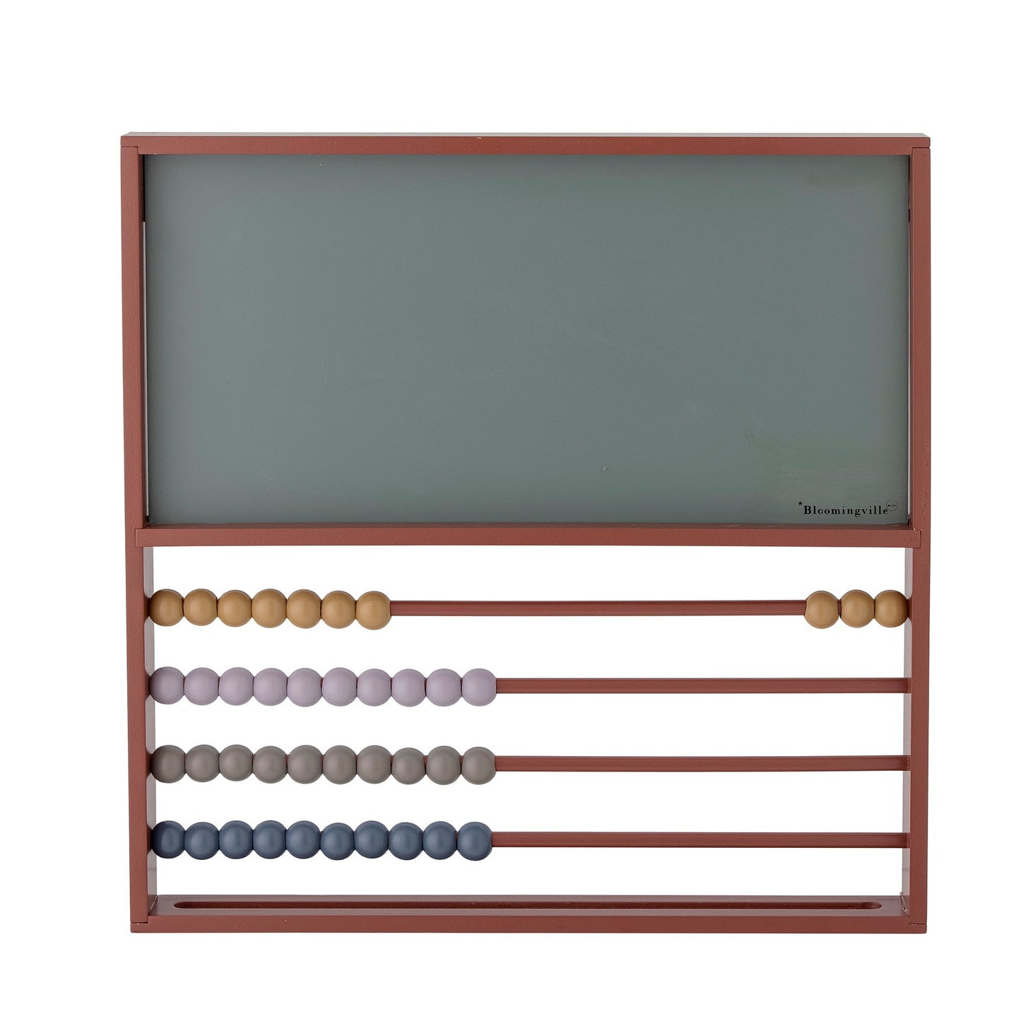 The Marcello Abacus from Bloomingville Mini in classic soft retro colors creates space for immersion and learning - or good role-playing This product is FSC® certified. www.generosahome.ie