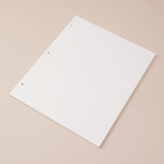 Extra sheets for a photo album