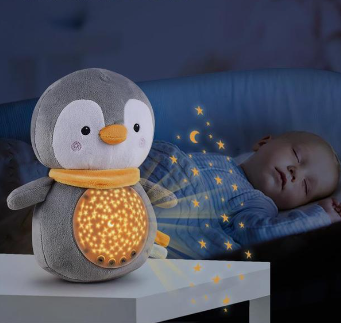 Star Projector with Music - Starry Sky  Penguin